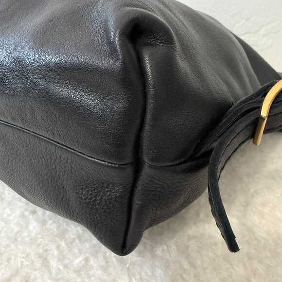 Margot New York Leather "Camille" Backpack BLACK - Picture 10 of 16